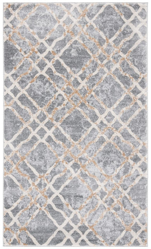 Safavieh Isabella 957 Power Loomed Transitional Rug Silver / Ivory ISA957G-4