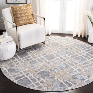 Safavieh Isabella 957 Power Loomed Transitional Rug Silver / Ivory ISA957G-4