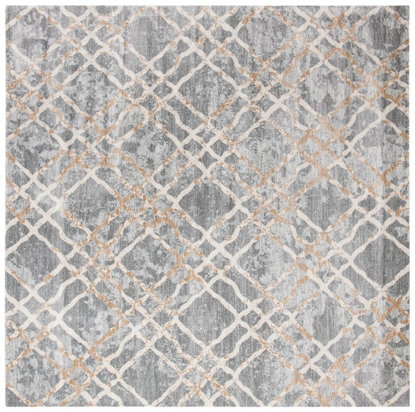 Safavieh Isabella 957 Power Loomed Transitional Rug Silver / Ivory ISA957G-4