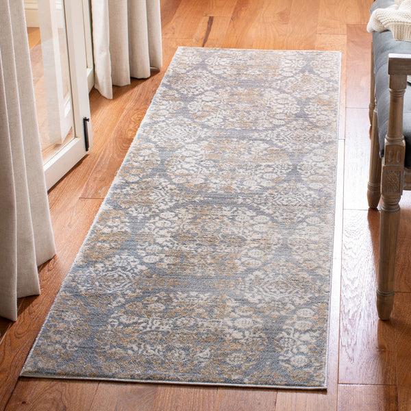 Safavieh Isabella 958 Power Loomed Transitional Rug Silver / Ivory ISA958G-4