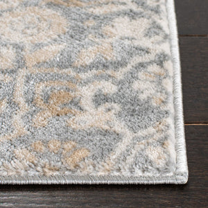 Safavieh Isabella 958 Power Loomed Transitional Rug Silver / Ivory ISA958G-4
