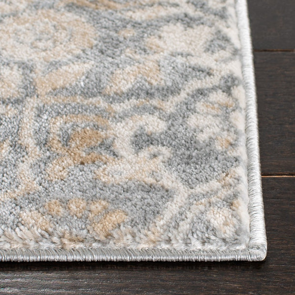 Safavieh Isabella 958 Power Loomed Transitional Rug Silver / Ivory ISA958G-4