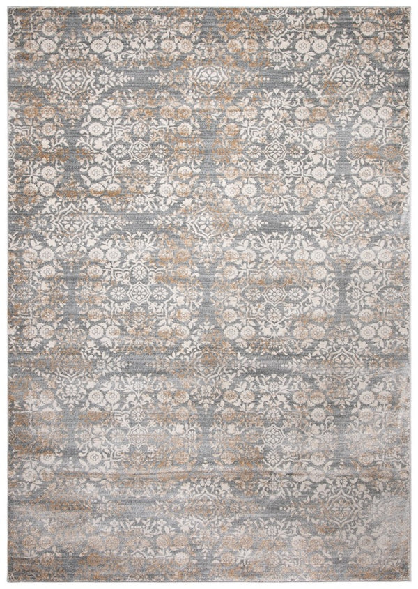 Safavieh Isabella 958 Power Loomed Transitional Rug Silver / Ivory ISA958G-4