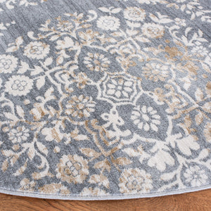 Safavieh Isabella 958 Power Loomed Transitional Rug Silver / Ivory ISA958G-4