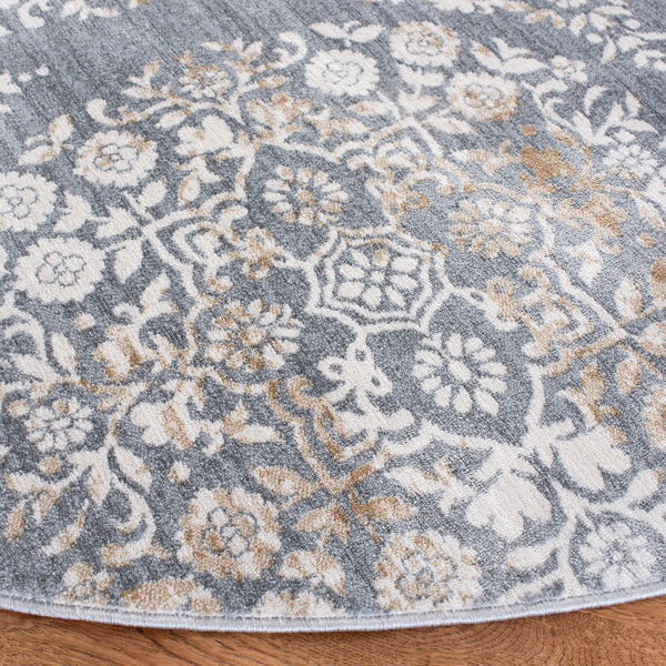 Safavieh Isabella 958 Power Loomed Transitional Rug Silver / Ivory ISA958G-4