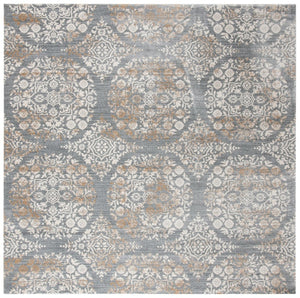 Safavieh Isabella 958 Power Loomed Transitional Rug Silver / Ivory ISA958G-4