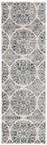Safavieh Isabella 958 Power Loomed Transitional Rug Charcoal / Ivory ISA958H-4