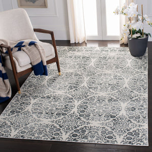 Safavieh Isabella 958 Power Loomed Transitional Rug Charcoal / Ivory ISA958H-4