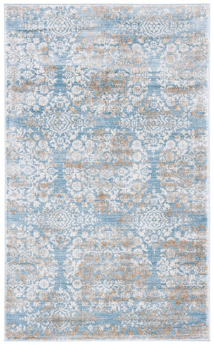 Safavieh Isabella 958 Power Loomed Transitional Rug Denim Blue / Ivory ISA958L-4