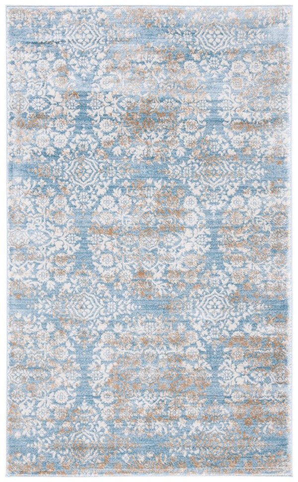 Safavieh Isabella 958 Power Loomed Transitional Rug Denim Blue / Ivory ISA958L-4