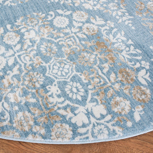 Safavieh Isabella 958 Power Loomed Transitional Rug Denim Blue / Ivory ISA958L-4