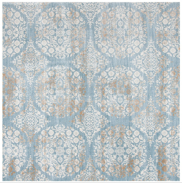 Safavieh Isabella 958 Power Loomed Transitional Rug Denim Blue / Ivory ISA958L-4