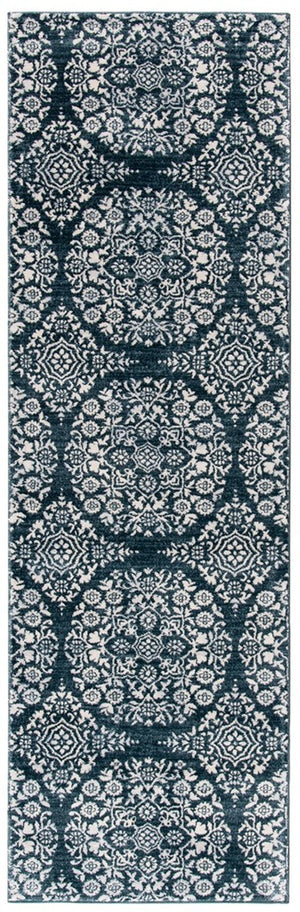 Safavieh Isabella 958 Power Loomed Transitional Rug Navy / Ivory ISA958N-4