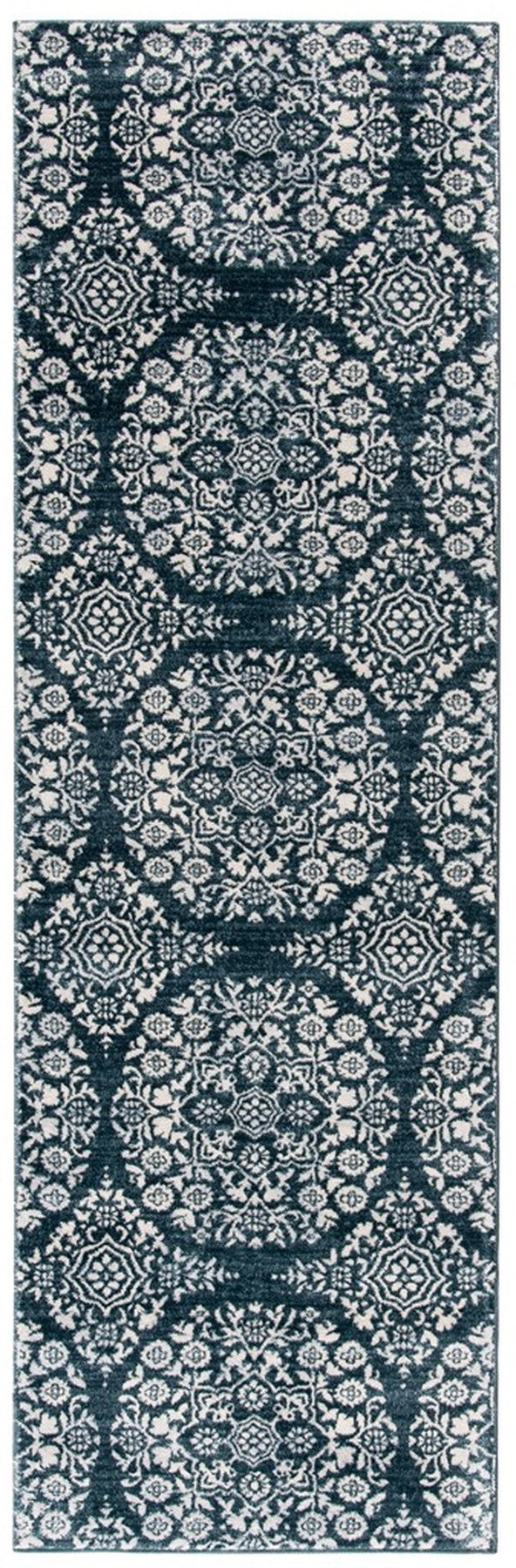 Safavieh Isabella 958 Power Loomed Transitional Rug Navy / Ivory ISA958N-4