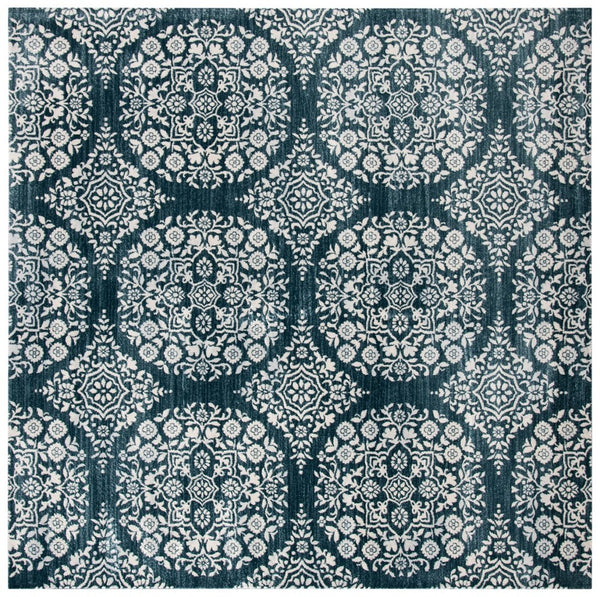 Safavieh Isabella 958 Power Loomed Transitional Rug Navy / Ivory ISA958N-4