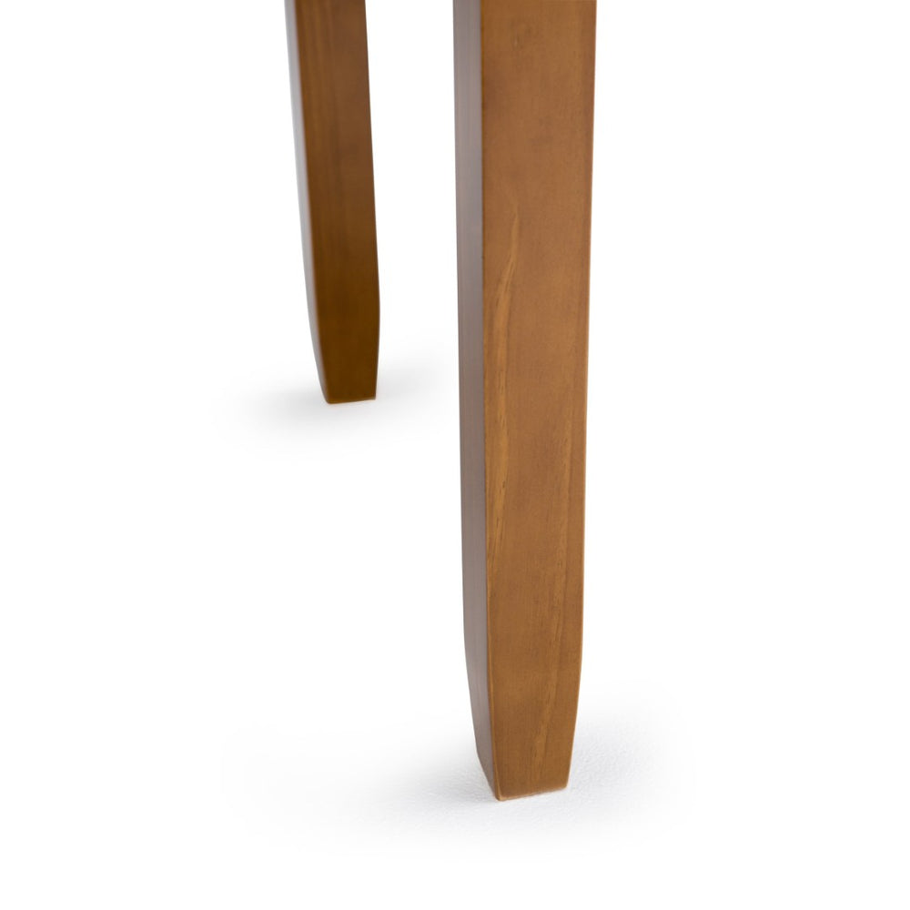 English Elm Warm Shaker Desk - Handcrafted Light Golden Brown With Stylish Storage & Timeless Shaker Design B136P159570-GIGA