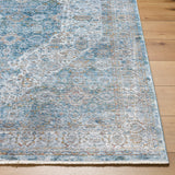 Isfahan ISF-2301 9' x 12' Machine Woven Rug ISF2301-912  Dark Blue, White, Black, Amber, Gray, Olive Surya