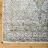 Isfahan ISF-2302 9' x 12' Machine Woven Rug ISF2302-912  Olive, White, Black, Amber, Rust Surya