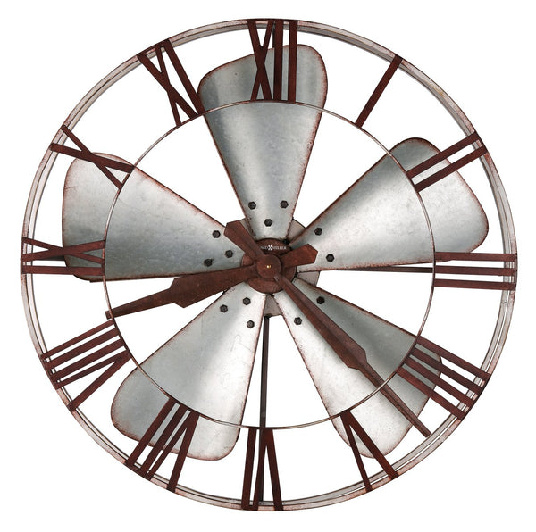 Hekman Furniture 625723 Oversized Industrial Wall Clock - Rustic Elegance Meets Modern Design For Any Space  Mill Shop Wall Clock 625723