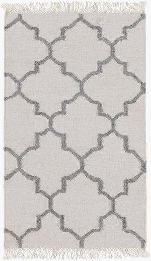 Surya Isle Isl-3001 Handmade 2' X 3' Rustic Wool Rug – Cozy, Durable Décor For Your Home's Charm! Ivory Wool,Viscose Isl3001-3353