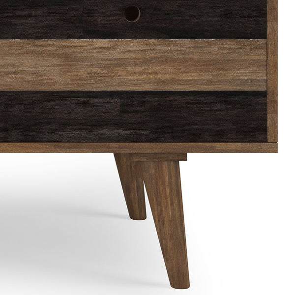English Elm Clarkson Desk - Handcrafted Rustic Acacia With Mid-Century Design & Ample Storage For Home Office B136P158782