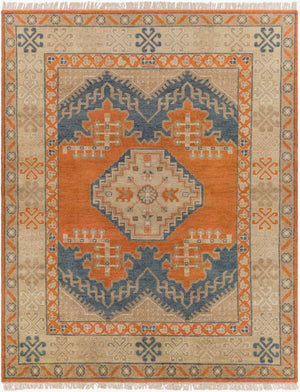 Surya Isparta Handmade 2' X 3' Wool Rug – Luxurious Comfort, Durable Design, Elegant Fringe Detail For Home Brown Wool Isp1000-23