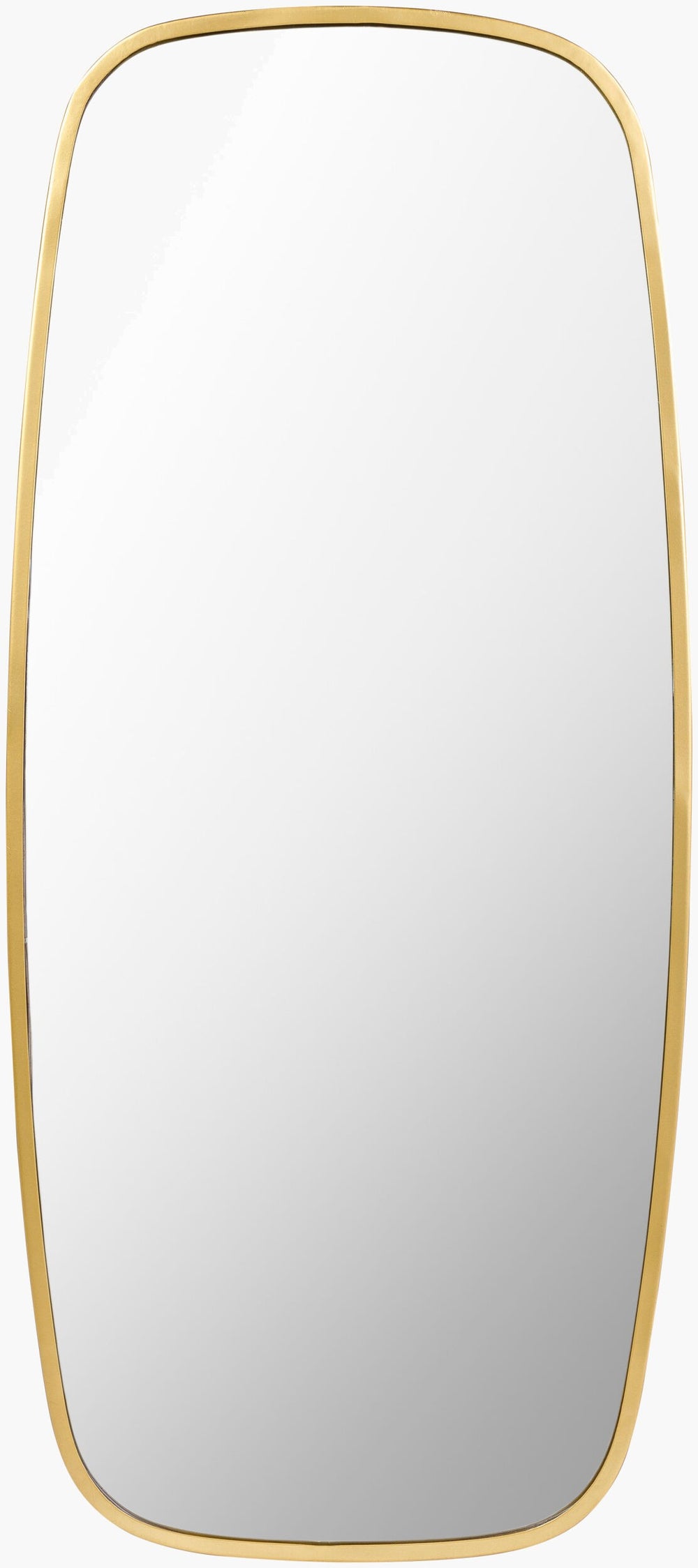 Surya Inverness 31” Modern Metal Accent Mirror - Versatile Vertical/Horizontal Design For Any Room Decor Frame, Black Iron Iss002-3115