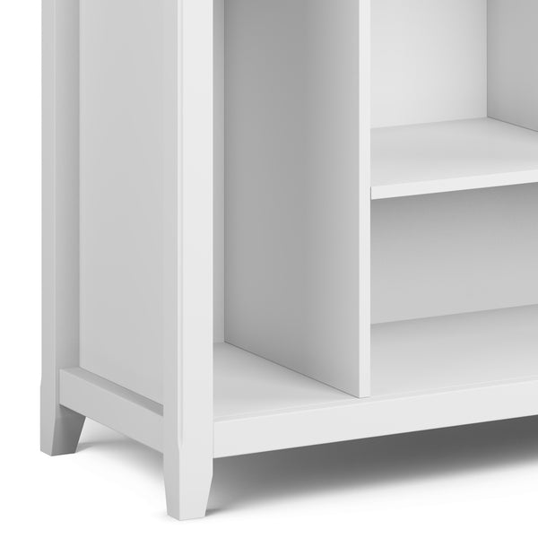 English Elm Amherst Multi Cube Bookcase & Storage Unit - Handcrafted White Wood With Coastal Charm Design B136P158347