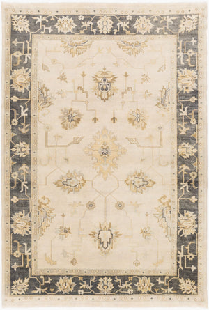 Surya Istanbul Handmade 2' X 3' Rug - Durable New Zealand Wool, Low Pile, Traditional Charm For Your Home Light Beige Nz Wool Ist1003-23