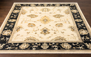 Istanbul IST-1003 8' x 10' Handmade Rug IST1003-810  Light Beige, Dark Green, Olive, Brown Surya