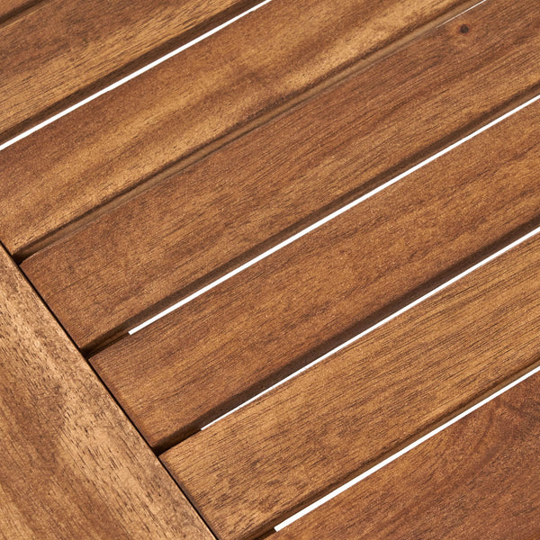 English Elm Christopher Knight Home® - GENSER Plush Beige & Brown Loveseat with Acacia Coffee Table — Water-Resistant Cushions, Durable Outdoor Set 66073.00DLBGE