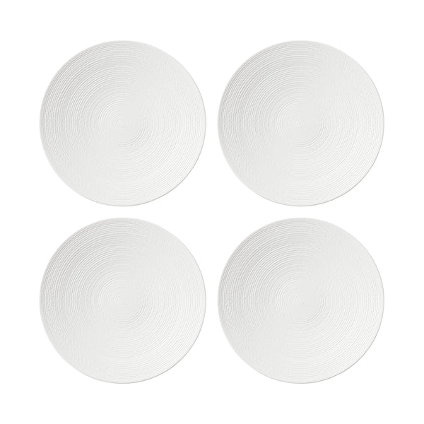 Lenox LX Collective White Accent Plates, Set of 4 White, WHITE PORCELAIN 894658
