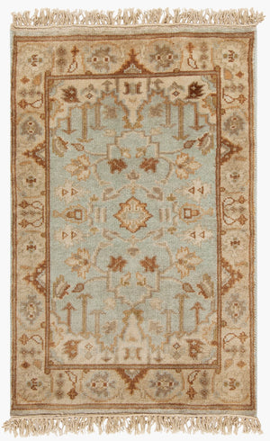 Surya Adana Handmade Rug - 2' X 3' Luxurious 100% New Zealand Wool, Durable Medium-pile For High-traffic Areas Taupe Nz Wool It1013-23