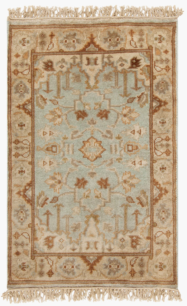 Surya Adana Handmade Rug - 2' X 3' Luxurious 100% New Zealand Wool, Durable Medium-pile For High-traffic Areas Taupe Nz Wool It1013-23