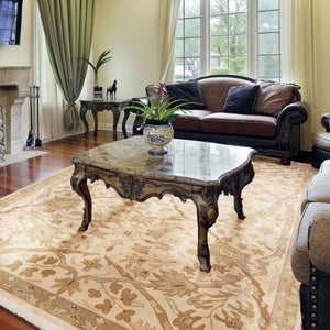 Surya Adana 8' X 8' Luxurious Handmade Wool Rug - Elegant Design, Medium Pile, Perfect For Home Decor  Nz Wool It9006-8rd