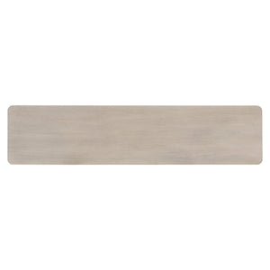 Bernhardt Bernhardt Lucerne Wire-brushed Oak Console Table Sculptural Pedestal Base Entryway Accent 393912