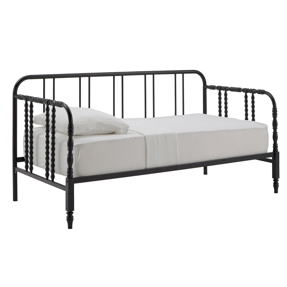 Homelegance By Top-Line Ambrose Metal Spool Daybed Black Metal