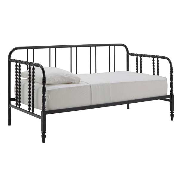 Homelegance By Top-Line Ambrose Metal Spool Daybed Black Metal