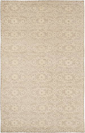 Surya Ithaca Handmade Wool Rug 2' X 3' – Timeless Elegance, Soft Underfoot, Perfect For Any Home Decor Light Brown Wool Ith5000-69
