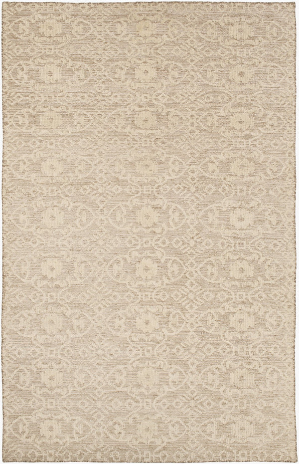 Surya Ithaca Handmade Wool Rug 2' X 3' – Timeless Elegance, Soft Underfoot, Perfect For Any Home Decor Light Brown Wool Ith5000-69