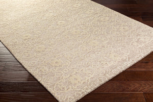 Surya Ithaca Handmade Wool Rug 2' X 3' – Timeless Elegance, Soft Underfoot, Perfect For Any Home Decor Light Brown Wool Ith5000-69