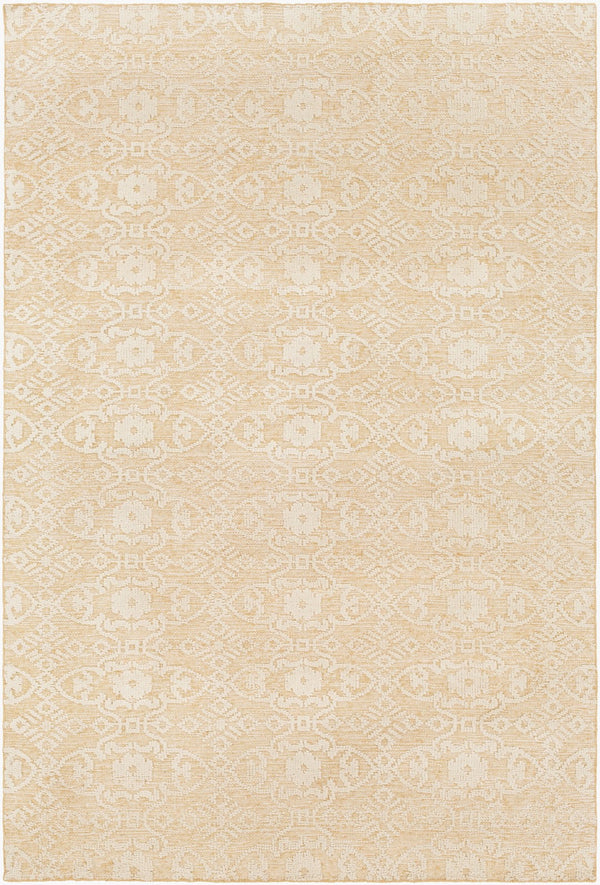 Surya Ithaca Handmade Wool Rug 2' X 3' – Timeless Elegance, Soft Underfoot, Perfect For Any Home Decor Wheat Wool Ith5001-69