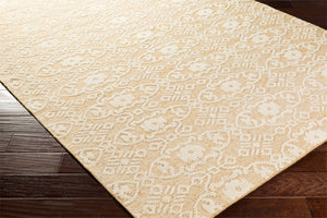 Surya Ithaca Handmade Wool Rug 2' X 3' – Timeless Elegance, Soft Underfoot, Perfect For Any Home Decor Wheat Wool Ith5001-69