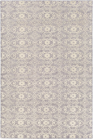 Surya Ithaca Handmade Wool Rug 2' X 3' – Timeless Elegance, Soft Underfoot, Perfect For Any Home Decor Charcoal Wool Ith5004-46
