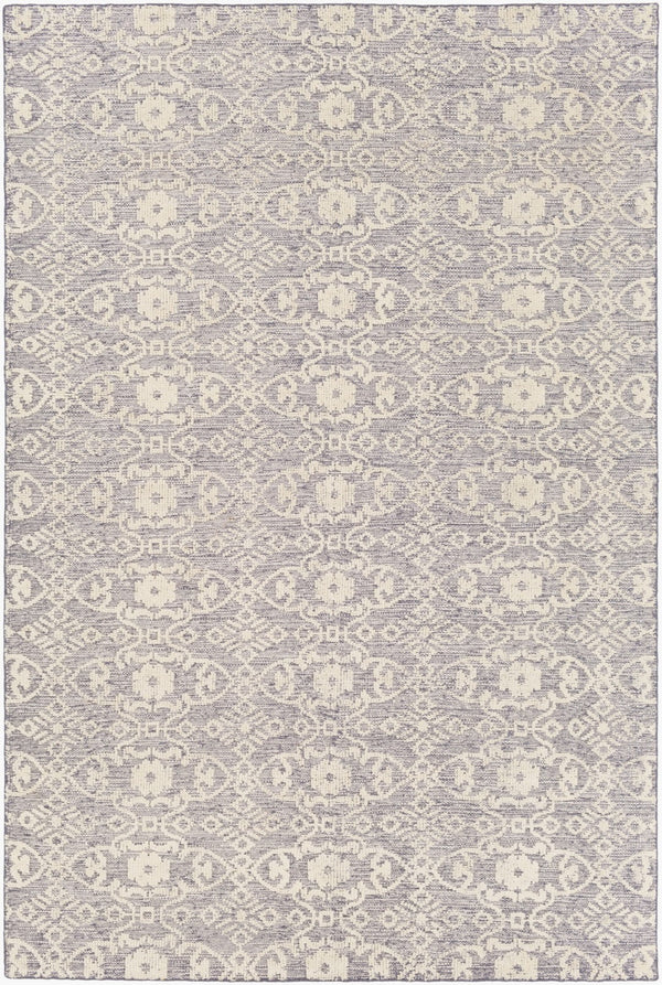 Surya Ithaca Handmade Wool Rug 2' X 3' – Timeless Elegance, Soft Underfoot, Perfect For Any Home Decor Charcoal Wool Ith5004-46
