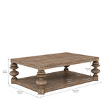 Architrave Rectangular Cocktail Table