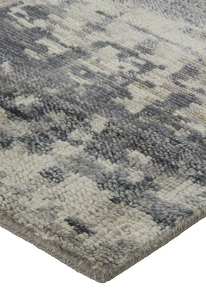 Feizy Rugs Palomar Hand-knotted Wool Rug - Luxurious Low Pile Design With Abstract Geometric Patterns For All Spaces Tan,Taupe Wool Pal6632fchl000f99