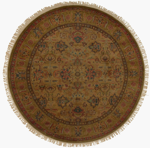 Surya Adana Handcrafted 8' X 8' New Zealand Wool Rug - Timeless Elegance, Durable, Imported Beauty!  Nz Wool Itkasan-8rd