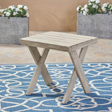 Christopher Knight Home® - Noble House - Eaglewood Outdoor Acacia Wood Side Table