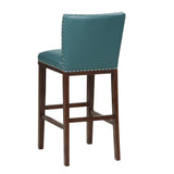 Steve Silver Tiffany KD Bar Chair Peacock, Set of 2 TF650BCPC